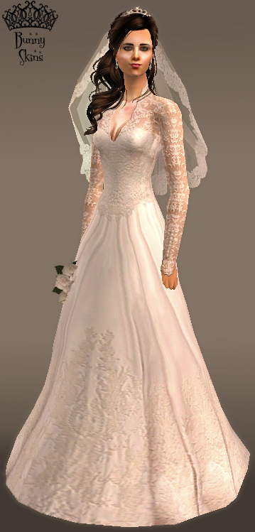Catherine's bridal gown