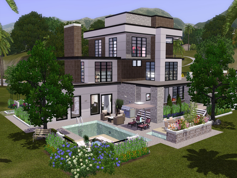 Огромные Дома Sims 3