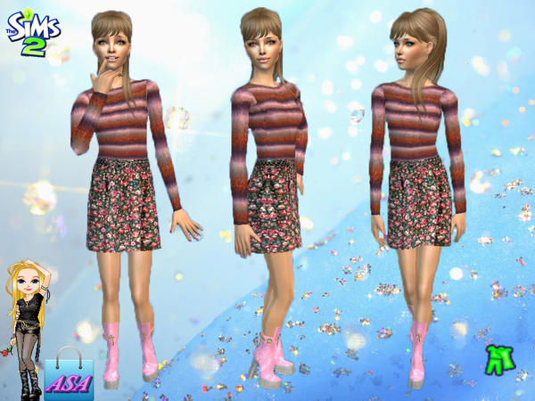 sims -  The Sims 2. Женская одежда: повседневная. Часть 3. - Страница 33 W-600h-450-2396493