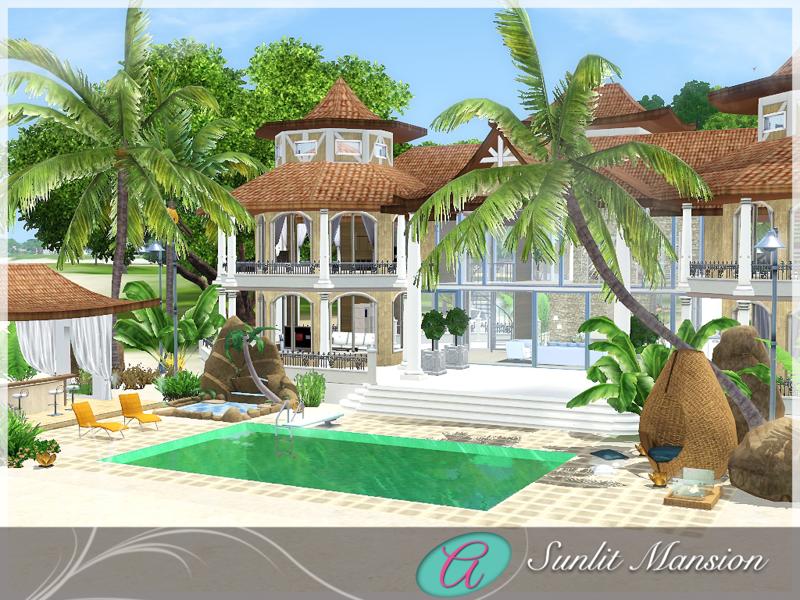 Beach Mansions Sims 3 Slubne Suknie Info