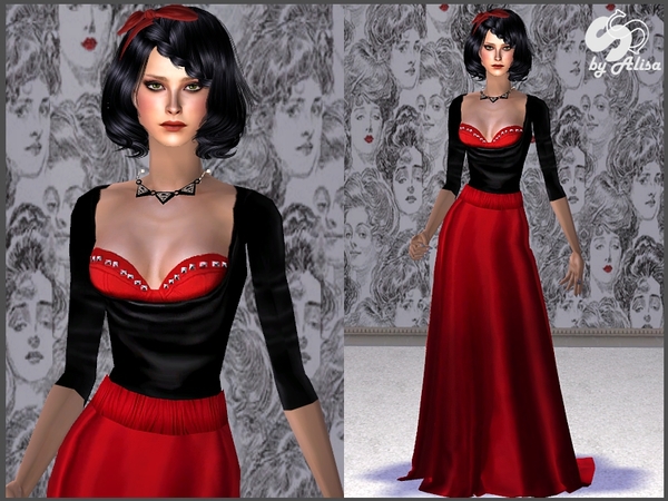  The Sims 2. Женская одежда: выходной костюм - Страница 24 W-600h-450-2411545