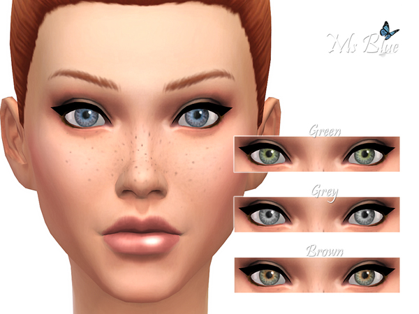 sims - The Sims 4. Глаза W-600h-450-2481420