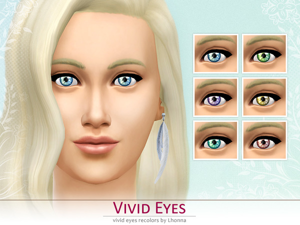 sims - The Sims 4. Глаза W-600h-450-2485848