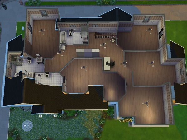 sims - The Sims 4: лоты, готовые дома W-600h-450-2504673