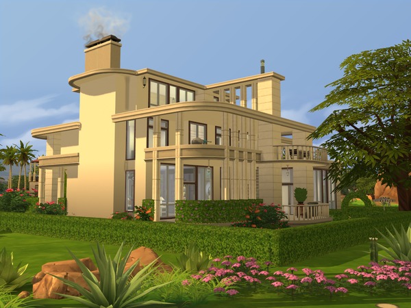 sims - The Sims 4: лоты, готовые дома W-600h-450-2505837