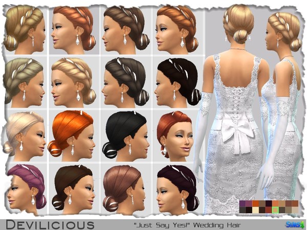  The Sims 4: Прически для женщин W-600h-450-2506903