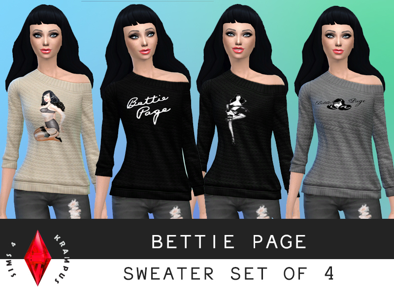 4. Bettie Page - wide 7