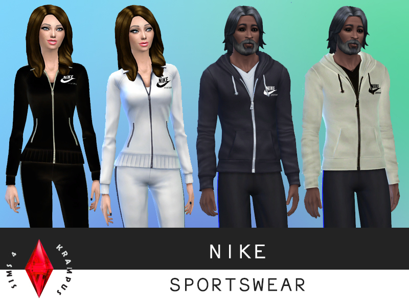 Sims4krampus Female Nike Sweatsuits