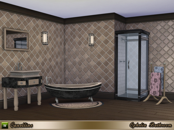 The Sims 4. Ванные комнаты W-600h-450-2525426