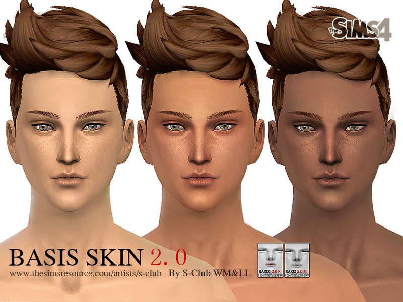 WMLL thesims4 BASSIS skintones2.0