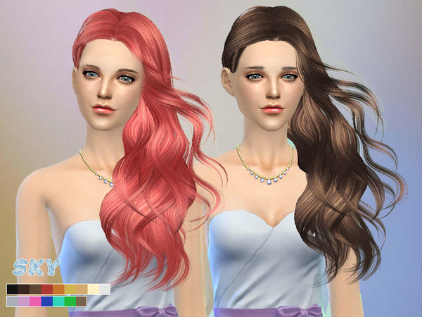  The Sims 4: Прически для женщин - Страница 3 W-600h-450-2540483