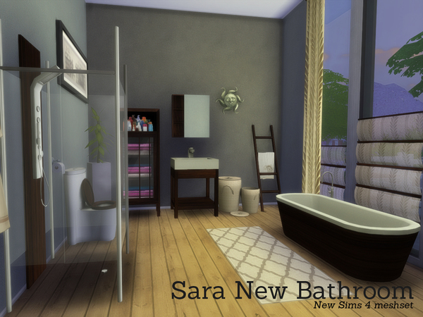 The Sims 4. Ванные комнаты W-600h-450-2567357