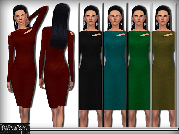 sims - The Sims 4: Женская выходная одежда W-600h-450-2573937