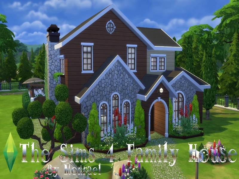 Monraelis12's The Sims 4 Family House - 800 x 600 jpeg 195kB