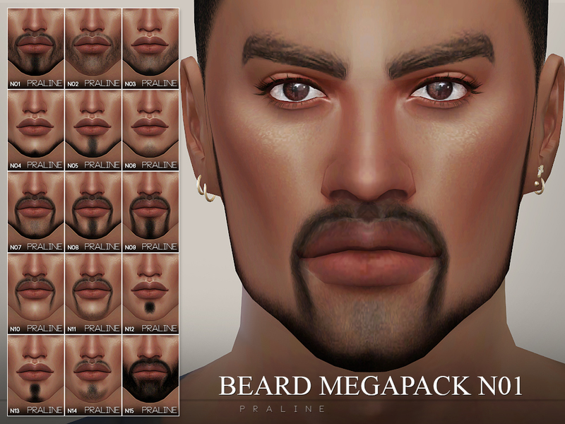 Pralinesims Beard Megapack N01