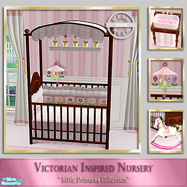 cashcraft's Victorian Inspired Nursery - Baby Crib