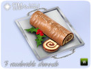 Christmas Goodies - Yule Log by SIMcredible! - Click to view and download separately!