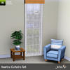 Asarina Curtain Fullsize Sheer by Kriss - Click to view and download separately!