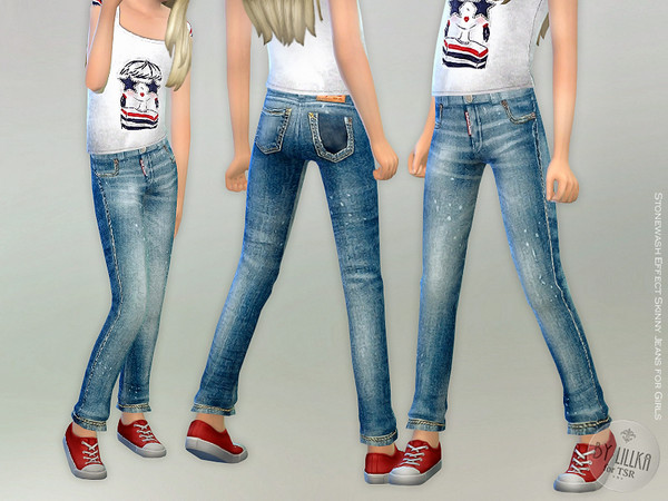 lillka's Stonewash Effect Skinny Jeans