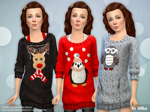 lillka's Christmas Sweater Dress