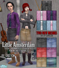 Sims 2 — Little Amsterdam - Teen Separates Converted for Adults by gelydh — Teen top and bottom meshes from the base game