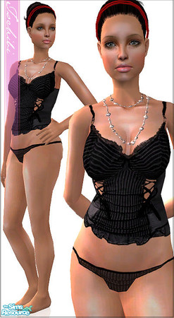 Sims 2 — now available for well rounded teens - black by justtschibi — Black, sexy teen underwear for well rounded teens