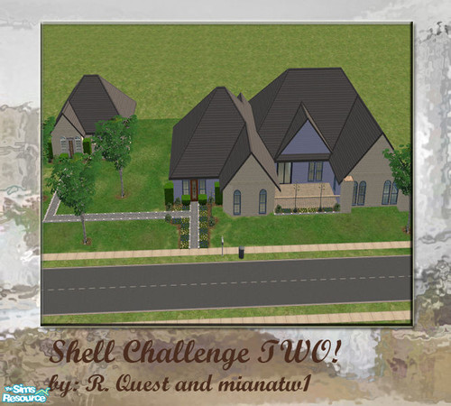 Sims 2 — Shell Challenge...TWO!! by mianatw1 — Don\'t let the info on the bottom fool you;this is yet another Shell