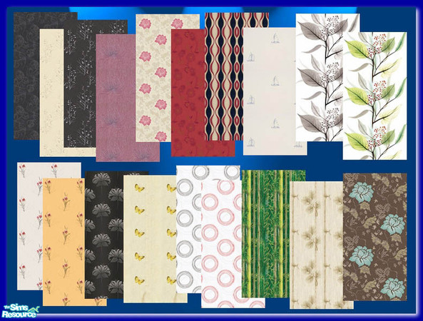 Sims 2 — Modern Wallpapers by ayyuff — 