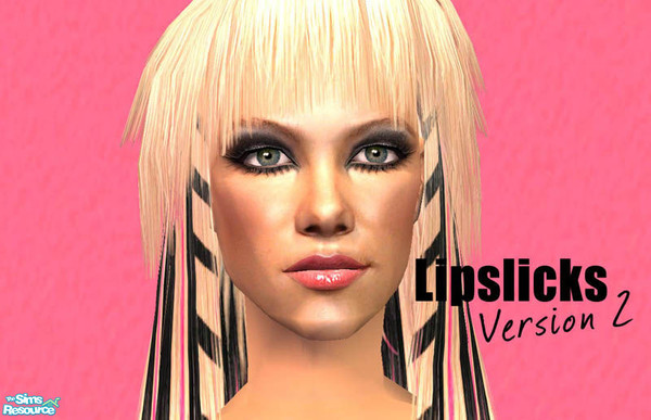 Sims 2 — Lipslicks Version 2 - Raspberry by 06bek — 