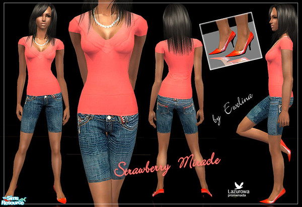 Sims 2 — Strawberry Miracle by Ewelina_ —  MESH - www.2-f0r-u.de page 21 - by Dori
