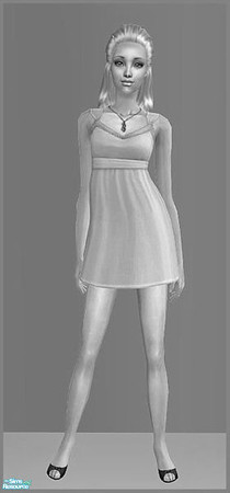 Sims 2 — Janine - MESH by Elena. — 