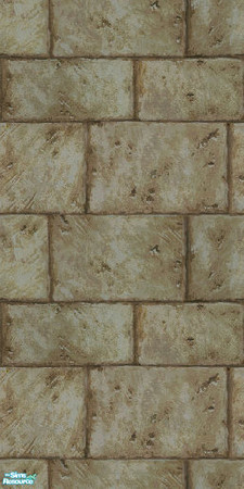Sims 2 — Light Brown Bricks by hjdjhgf — Perfect for old houses and buildings.