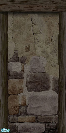Sims 2 — Medieval Walls - Medieval Wall 1 by hjdjhgf — Part of my medieval walls collection. Mix and match them for a