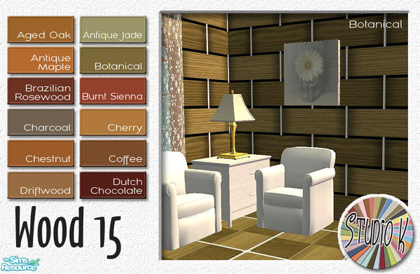 Sims 2 — Studio K Wood 15_01 by StudioKhagerks — 