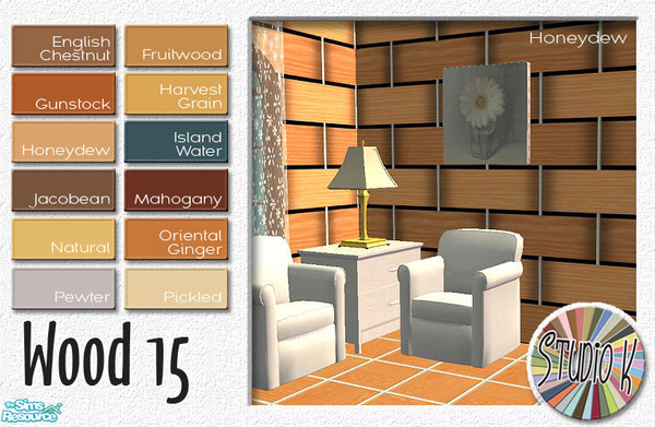 Sims 2 — Studio K Wood 15_02 by StudioKhagerks — 