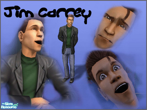 Sims 2 — Jim Carrey by Scrawffler — Always a laugh to have around, this actor is sure to bring tons of fun to the