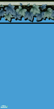 Sims 2 — leaves blue fall by skinflin — this wall is one of many.in multi colours.