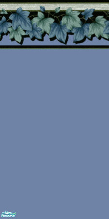 Sims 2 — leaves musty blue fall by skinflin — one of many.multi colours.