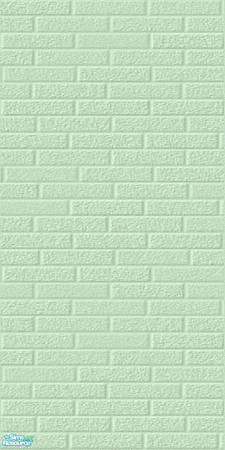 Sims 2 — Pale Pastel Brick Wall Set - Forest by shadow66 — From my \'Pale Pastels Collections\' - This is one from a set