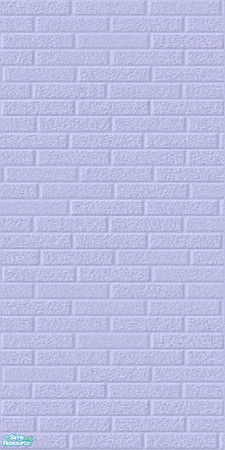 Sims 2 — Pale Pastel Brick Wall Set - Sky by shadow66 — From my \'Pale Pastels Collections\' - This is one from a set of