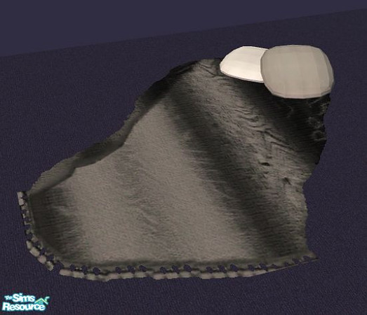 Sims 2 — Loft Bedroom - Throw by SaeraMaples — Modern and simple, perfect for a teen boys hang out.