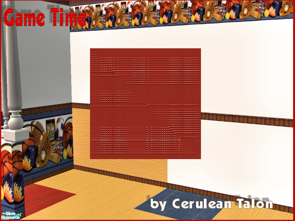 Sims 2 — Game Time Sports Club - Red Carpet by Cerulean Talon — Bright colors of wonderful items will make any Sims
