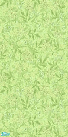Sims 2 — Jasmine Splash by Ses — A soft green with a subtle pattern