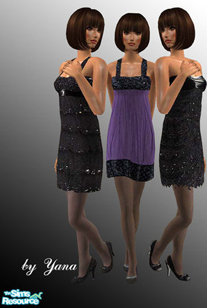 Sims 2 — Collection №8 Elie Saab by Mishu999  — Elie Saab Paris FW 07-08 Fashion Show. I hope you\'ll like this