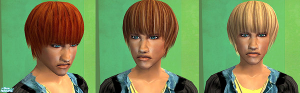 Sims 2 — Male hair recolor by majdarts — raon recolor