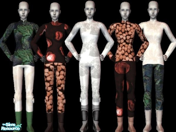 Sims 2 — space set by jasmine63 — space clothes for your future sims