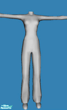 Sims 2 — openhouse TF Outfits Set2 - Openhouse Tf Loose Jeans Mesh Fi by openhousejack — new mesh
