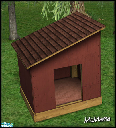 Sims 2 — NK Pets Desires - Dark Rose by MoMama — A Pets Desires pet home in Dark Rose. 