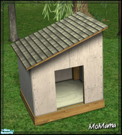 Sims 2 — NK Pets Desires - Pale Green by MoMama — A Pets Desires pet home in Pale Green. 