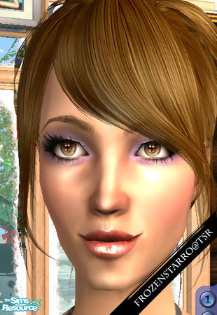 Sims 2 — Glitter Glam 2 by FrozenStarRo — New set of eyeshadows, brighter and bolder ^_^